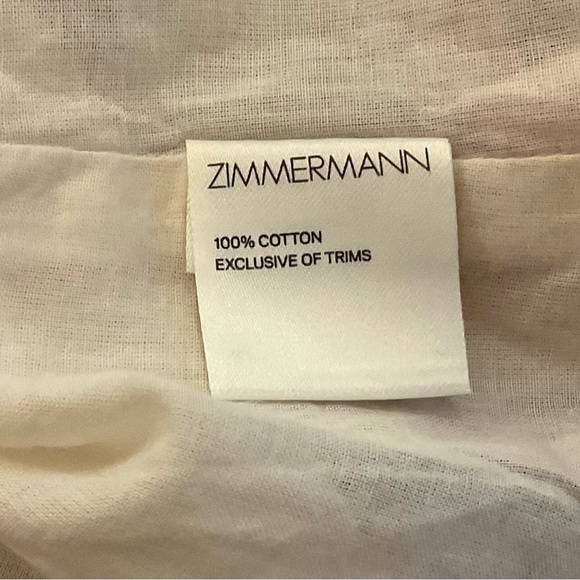 Zimmermann Jasper Tie Floral Cutout Midi Dress (Flawed) - Picture 6 of 11